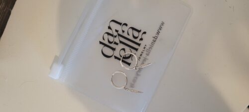 עגילי מיני Bella photo review