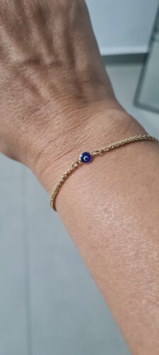 צמיד צמה עין photo review