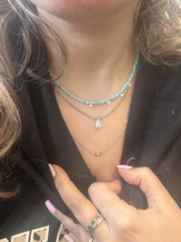 שרשרת Chloé | אבני אמזונייט photo review