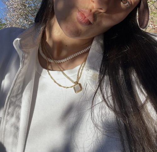 שרשרת Noelle | פנינה photo review