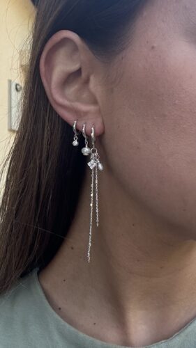עגילי Shiny fleur photo review