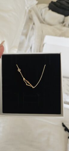 שרשרת מפת ארץ ישראל | מגן דוד photo review