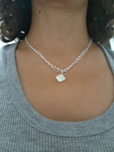 שרשרת Fiona white photo review